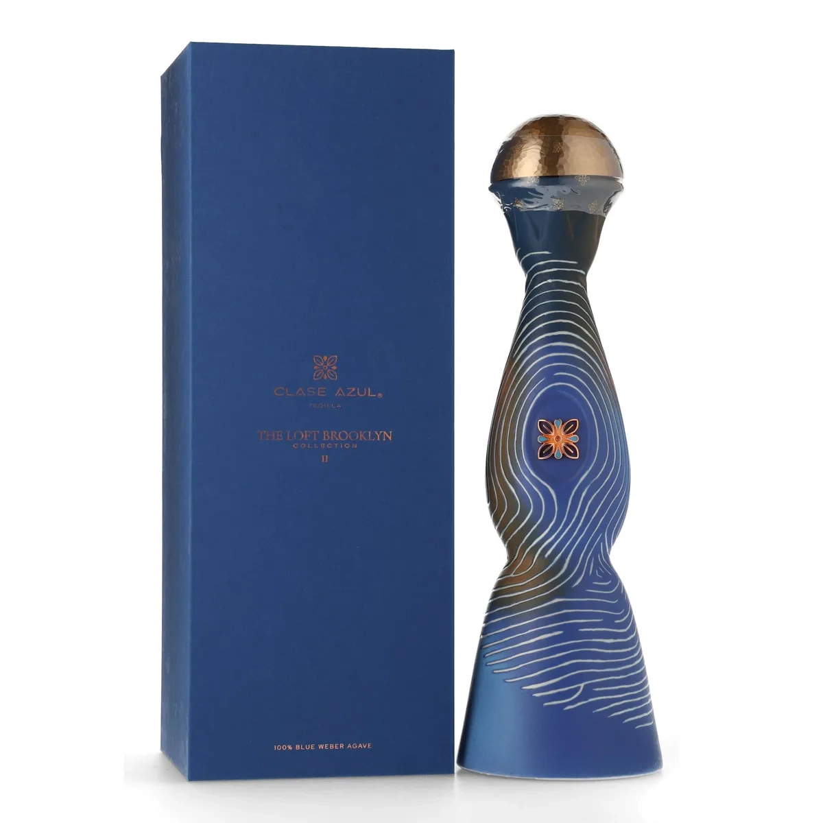 clase azul “the loft – brooklyn collection ii” tequila decanter (1 liter)