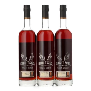 george t. stagg barrel proof bourbon multipack (btac 2003, 3 bottles set)