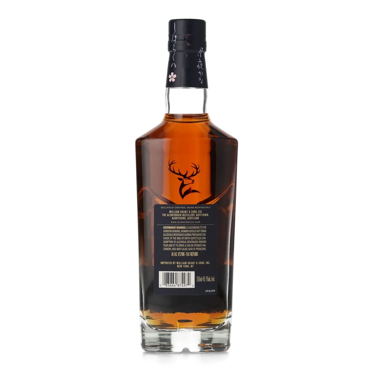 Buy Glenfiddich 29 Year Scotch online. Rare Grand Yozakura single malt with exquisite aging, Japanese cask finish, and premium collector appeal.