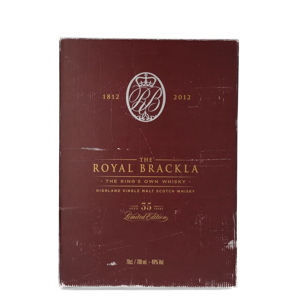 Buy John Dewar & Sons Royal Brackla 35 Year Limited Edition Single Malt Scotch 2012 – rare collectible 700 ml whisky for sale.