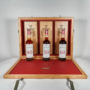 the macallan red collection trunk – 40, 50 & 60 year old limited edition (3 x 700ml)