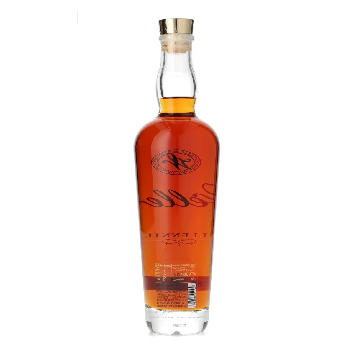 Buy Weller Millennium Wheat Whiskey 2024 – rare Buffalo Trace limited edition wheat bourbon in crystal decanter.